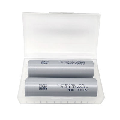MSDS UN38.3 Low Temp Batterijen 18650 3200mAh Cylindrische Lithium Ion Cell