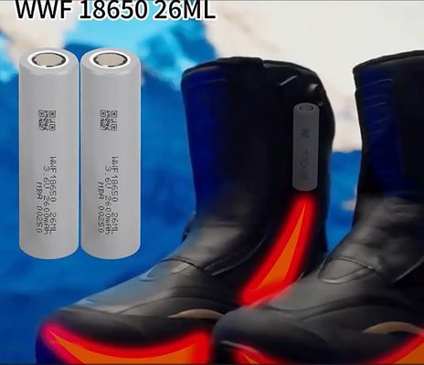 Low Temp 18650 oplaadbare batterij 3000mAh 2600mAh cilindrische Li-ion batterij