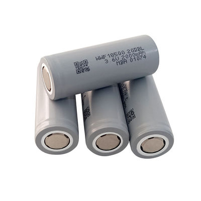 UN38.3 Li-ion lage temperatuur 18650 30 ml Li-ion cilindrisch 3.6V