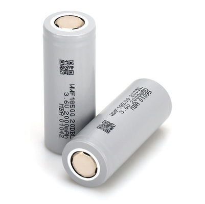 UN38.3 Li-ion lage temperatuur 18650 30 ml Li-ion cilindrisch 3.6V