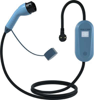 16A 220V thuisoplaadpunten voor auto's UN38.3 Ev huisopladers met scherm