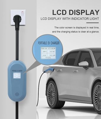 MSDS UN38.3 Huishoudelijk oplaadpunt Huishoudelijk draagbaar elektrisch auto-oplader met kabel
