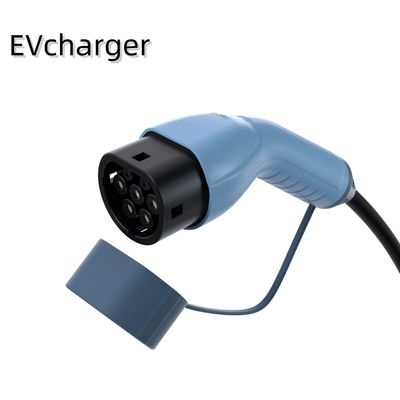 Blauw Zwart Huis Auto Charging Station 50Hz 60Hz Chargepoint Wand Montage