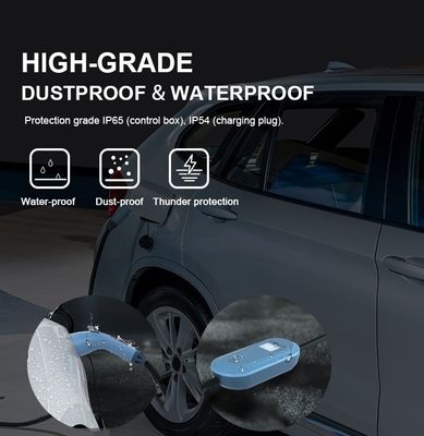 Single Phase Home Charge Point AC elektrisch voertuig oplader voor huishoudens