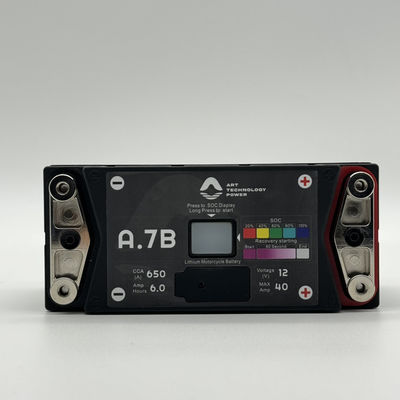 12V 6a lithium ijzerfosfaatbatterij A7B noodstartbatterij