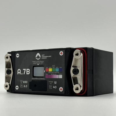 Motorfiets Redding LiFePO4 Batterij 6,5Ah Capaciteit En Koper Terminal 12V