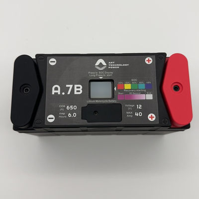 Motorfiets Redding LiFePO4 Batterij 6,5Ah Capaciteit En Koper Terminal 12V