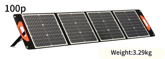 Draagbare fotovoltaïsche centrale met zonnepaneel