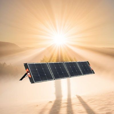 400W zonnepanelen voor buitenactiviteiten met USB-poort vouwbare CE-certificering