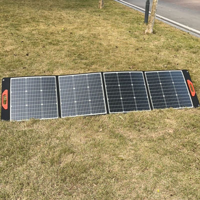 200W 12V draagbare zonnepanelen voor kamperen RV Yacht vouwgrootte 22*24.8*1.77in