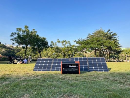 Lichtgewicht 5,15 kg Zwart fotovoltaïsch zonnepaneel van 200 W met een hoog conversie-efficiëntie