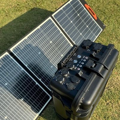 Draagbaar opvouwbaar zonnepaneel 19V 5.3A 100w opvouwbaar zonnepaneel