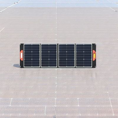 Opvouwbare zonne-energie PV-kit voor elektriciteitscentrales en campingreizen 100W 12V verstelbare stand