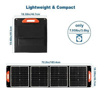 Flexible Green Energy Powered UB-120 Solar Panel Bag voor draagbare oplaadoplossingen