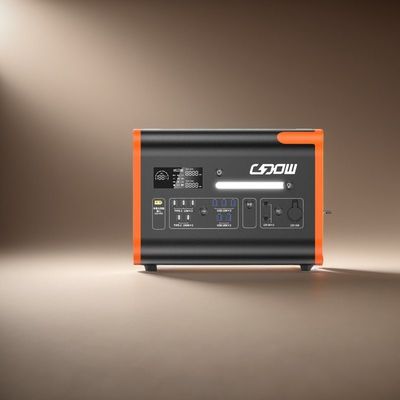 Snel opladen nominale capaciteit 2048wh Lithium draagbare elektriciteitscentrale met zonnepaneel