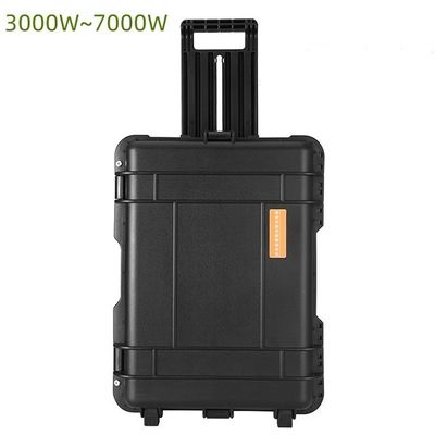 LiFePO4-batterij met een hoog vermogen Draagbare mobiele zonne-energiecentrale 42 kg 610*440*250 mm