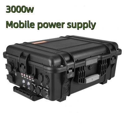 3000wh energieopslagbatterij LiFePO4 Draagbare zonne-energiegenerator 110V/220V