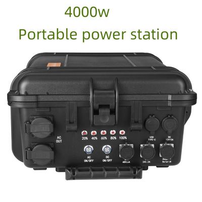 De 4000W 220V LiFePO4 multifunctionele mobiele elektriciteitscentrale voor noodsituaties