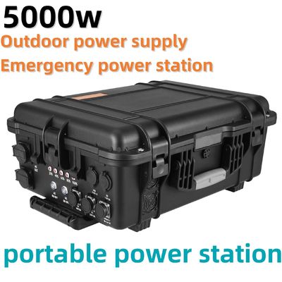 3000W/4000W/5000W zonne-energie buiten mobiele laadstation met USB/Type-C 18W maximale uitgang