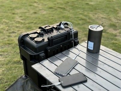 High Power Output Lithium Battery Mobile Power Station voor noodcamping