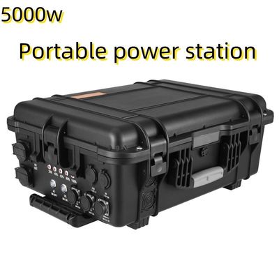 4800wh USB/Type-C Max5000W stapelbare voedingsbron voor visserij, zelfrijding en buiten