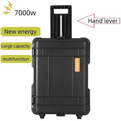 Draagbare zonne-energiegenerator voor vliegtuigen met stopcontact 7000 W Ononderbroken stroomvoorziening 110V-220V