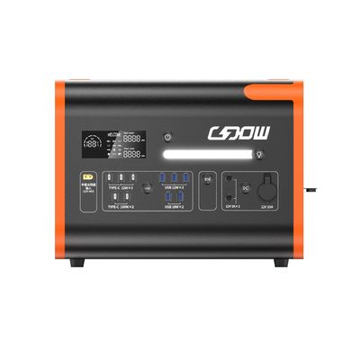 AT22 2000W 2200W LiFePO4-batterij draagbare elektriciteitscentrale voor buitensysteem