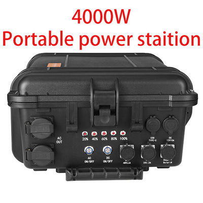 Outdoor Camping Power met grote capaciteit 4000W en USB/Type-C 18W Max Solar Generator