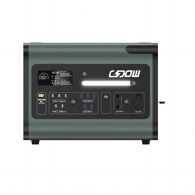 Compact 2200W Draagbare zonne-energieopslagcentrale Aanpassing op uw verzoek