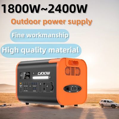 Compacte 600W 1800W 2200W hybride zonne-energiegenerator met opvouwbare zonnepanelen