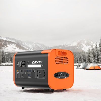 2048wh Nominale capaciteit Draagbare elektriciteitscentrale met snel opladen 1500W en zonnepanelen