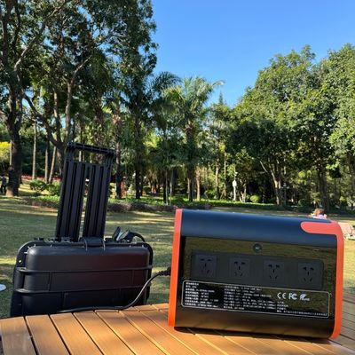 ABS PC Aluminiumlegering Shell Noodkrachtcentrale 220V Mobiele generator AC-uitgang