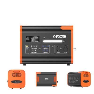 LiFePO4 Output Type 2000W Draagbare zonne-energiegenerator 2200W Zonnecentrale voor thuis