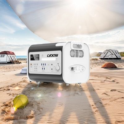 Draagbare batterij standby-station en zonnepanelen 2000W voor hoge prestaties