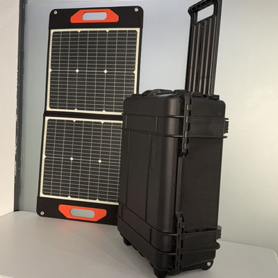 Zwart 3000W draagbaar elektriciteitsstation AC Hoog vermogen 220V Geen batterij Afneembare verpakking
