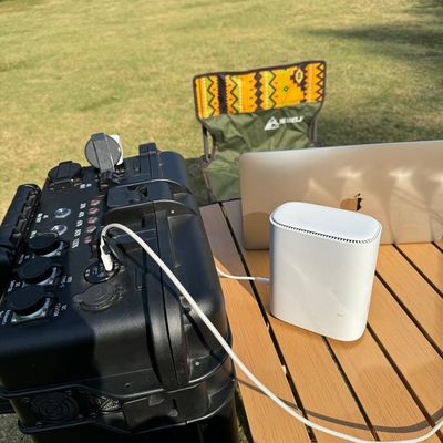 Draagbare elektriciteitscentrale met een nominale capaciteit van 3840wh en 4000W zonnepanelen