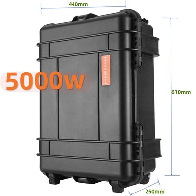5000W draagbare elektriciteitscentrale met pure sinusgolfinverter en EU/US universele stopcontact