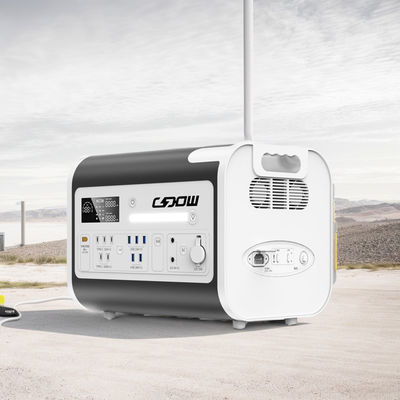 AT22 Draagbare elektriciteitscentrale met een hoge capaciteit 2200W 2048Wh voor een ononderbroken stroomvoorziening