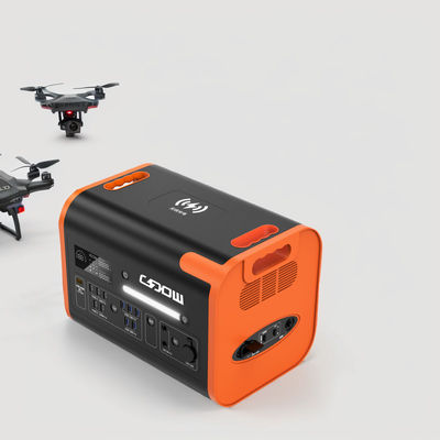 2048wh CE Un38.3 Certificering 2000W Lithiumbatterij Outdoor mobiele stroomvoorziening