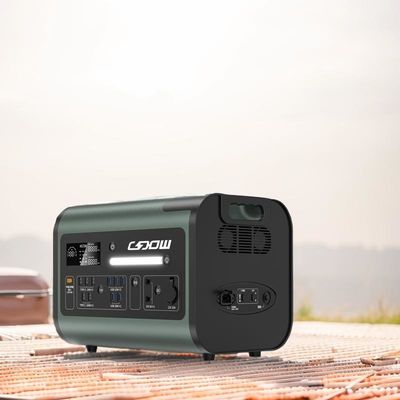 LiFePO4 Battery Camping/Home/Emergency Power Station 12.2000W Oplaadbare zonne-generator Draagbare mobiele voedingsbron