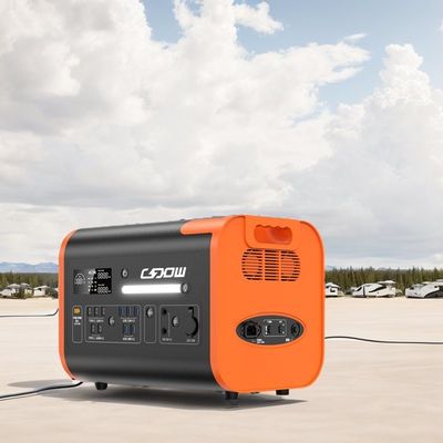 2048wh Off Grid Power Station 800W ABS PC Aluminium legering Shell