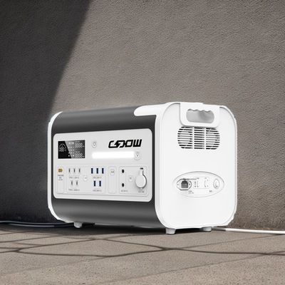 2048wh Off Grid Power Station 800W ABS PC Aluminium legering Shell