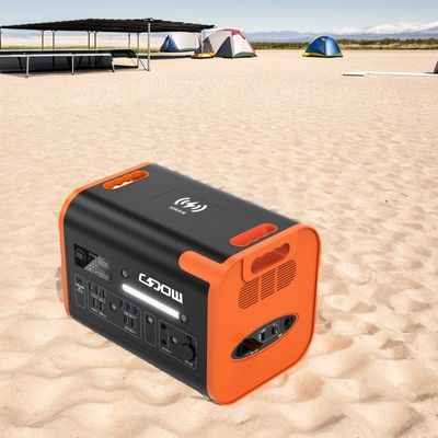 Emergency Standby Energy Storage Battery Draagbare elektriciteitscentrale 2200W met hoofdoplaad