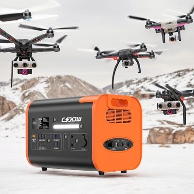 AC 220V-240V kleine zonne-energiegenerator voor thuis draagbare elektriciteitscentrale