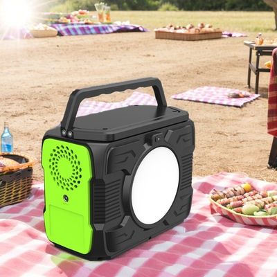 Gewijzigde golf AC-uitgang Camping mobiele lithiumcentrale met 200W zonnebatterij