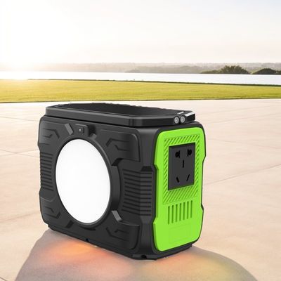 Gewijzigde golf AC-uitgang Camping mobiele lithiumcentrale met 200W zonnebatterij