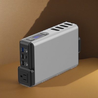 Recyclebare draagbare zonne-energiegenerator AC 150W 2200W DC USB-uitgangen