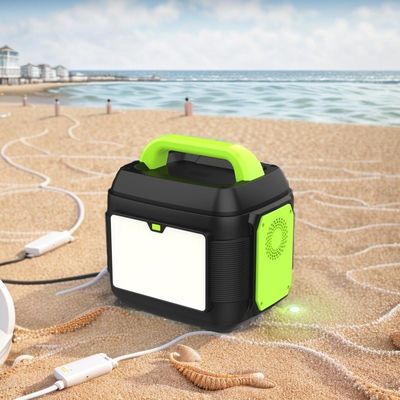 576wh Zonne-invoer Draagbare elektriciteitscentrale 600W Outdoor Camping Model NO. S6 EU Socket