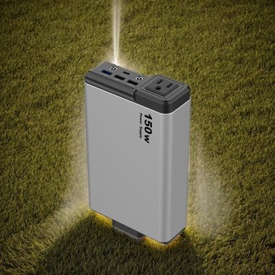 Herbruikbare 150W AC-sluiting Gematigde golf back-up batterijvoorziening Draagbare elektriciteitscentrale