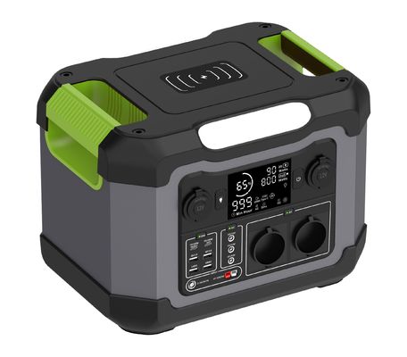 Draadloze zonne-energiegenerator voor buiten en thuis 1200W wisselstroom 230V draagbare elektriciteitscentrale